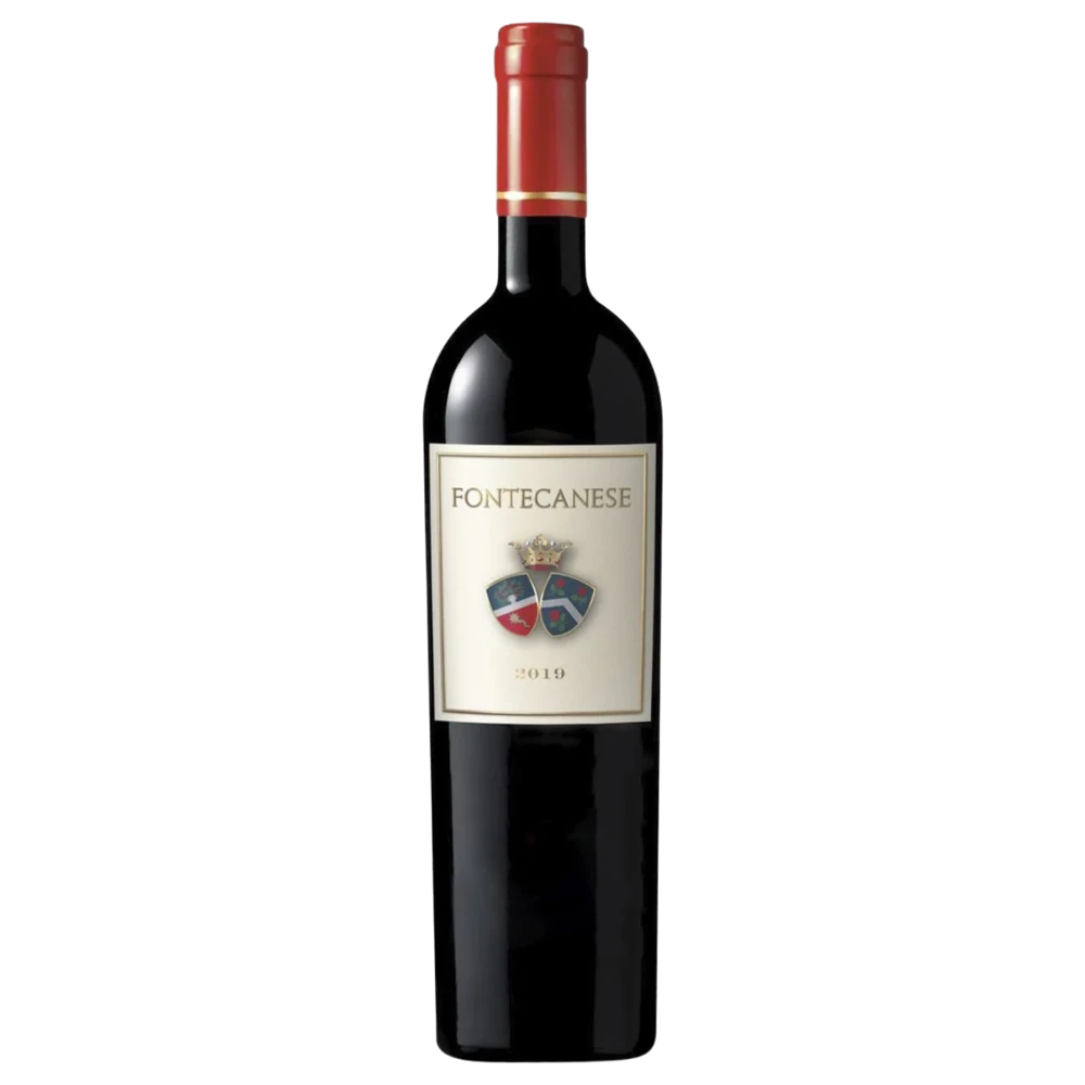 A bottle of 2019 Fontecanese igt 750ml Red Wine