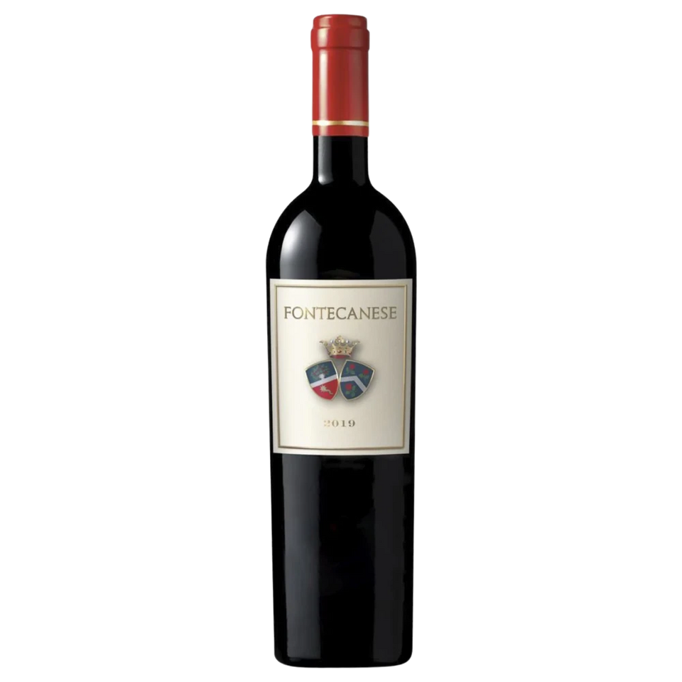 A bottle of 2019 Fontecanese igt 750ml Red Wine