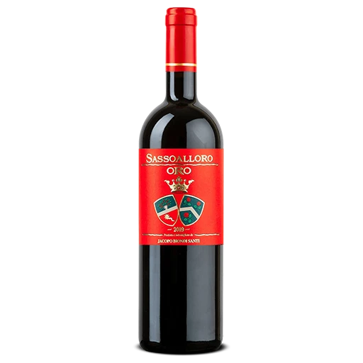 A bottle of Biondi-Santi Montepò Sassoalloro oro IGT 2021 750ml Red Wine