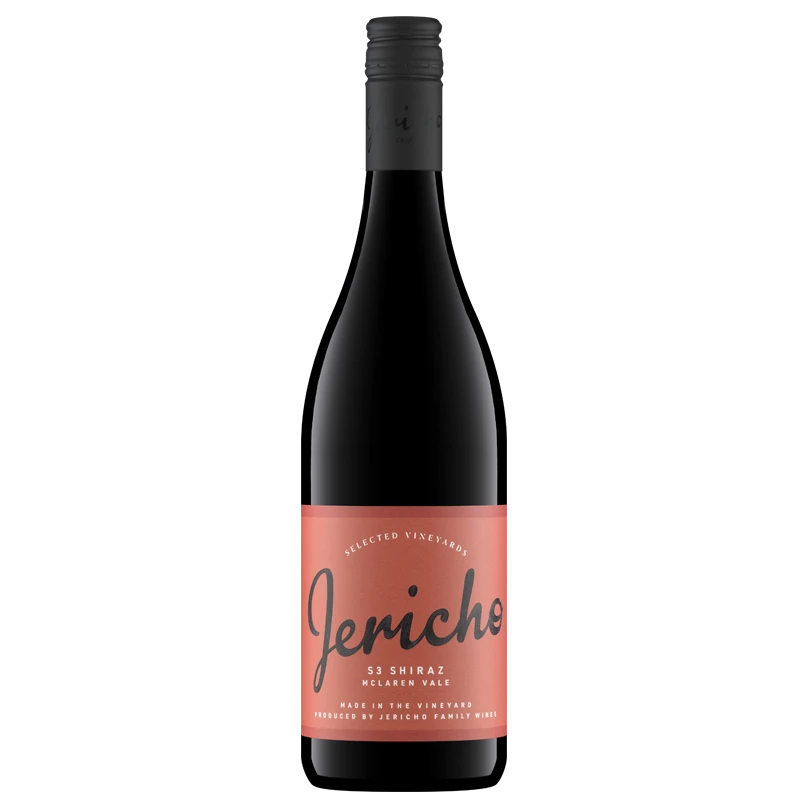 A bottle of 2022 Jericho McLaren Vale S3 Shiraz 750ml Red Wine