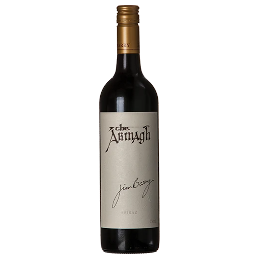 A bottle of 2015 Jim Barry The Armagh Shiraz Museum Release 750ml Red Wine