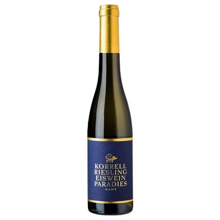 A bottle of 2020 Korrell Eiswein Paradies 375ml White Wine
