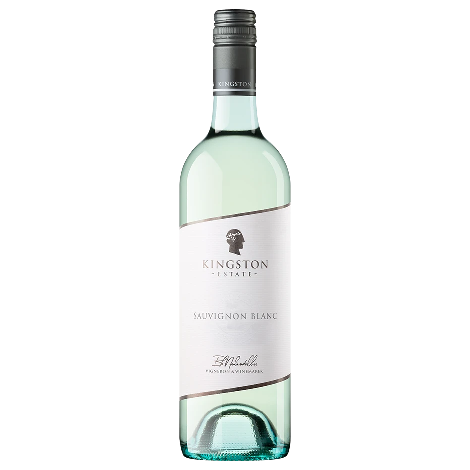 A bottle of 2024 Kingston Estate Sauvignon Blanc 750ml White Wine