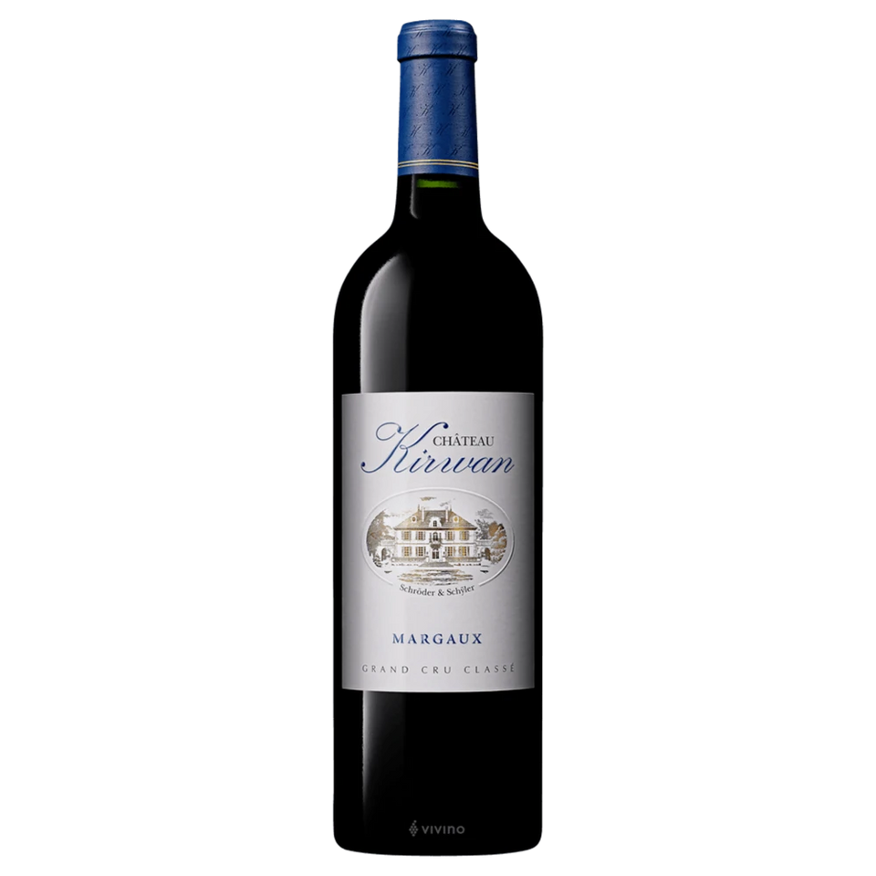 A bottle of 2016 Chateau Kirwan 3000ml Red Wine