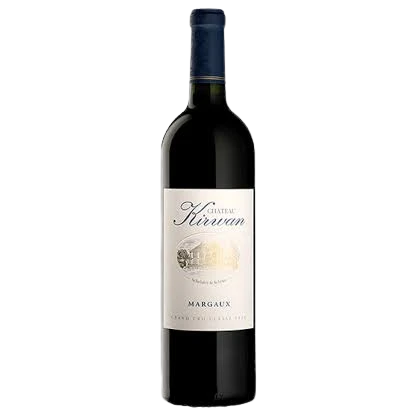A bottle of 2022 Chateau Kirwan 750ml Red Wine