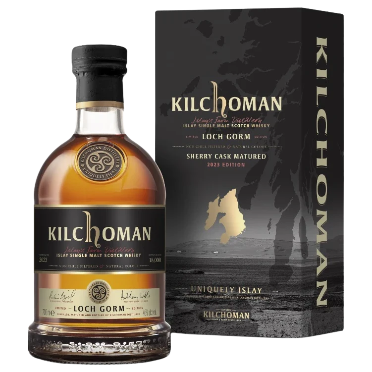 A bottle of Kilchoman Limited Edition Loch Gorm 2024 46% 700ml