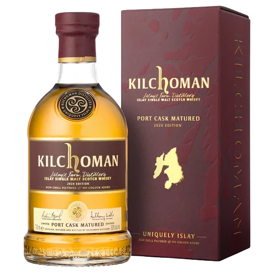 A bottle of Kilchoman Limited Edition Port Cask 50% 700ml