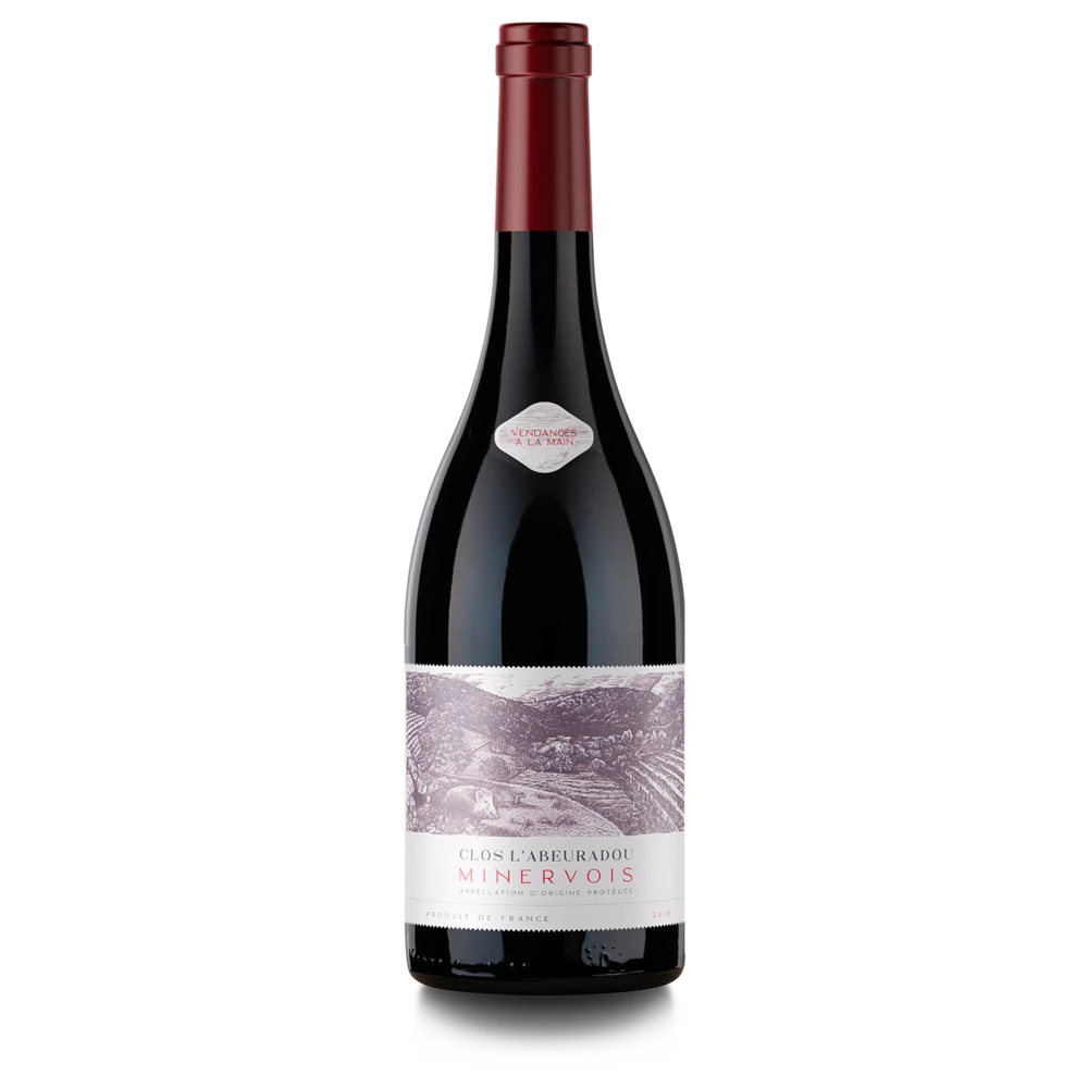 A bottle of 2019 L'Abeuradou Clos L'Abeuradou 750ml Red Wine