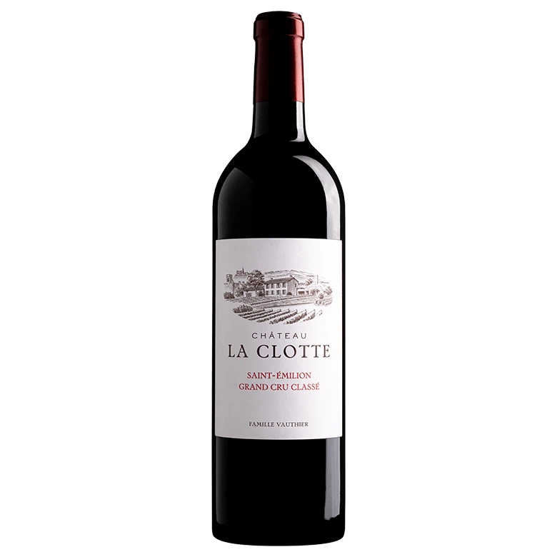 A bottle of 2017 Chateau La Clotte 750ml Red Wine