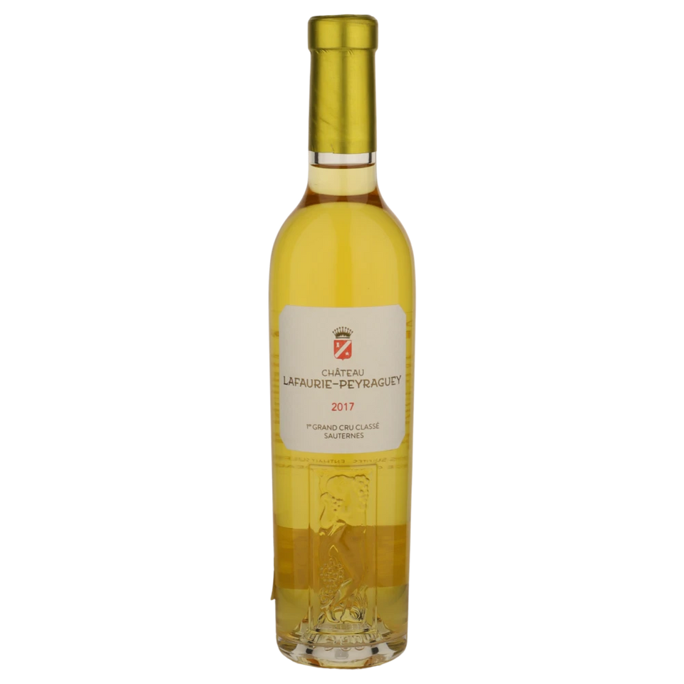 A bottle of 2017 Chateau Lafaurie Peyraguey 375ml White Wine