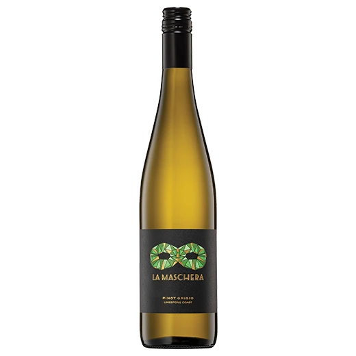 A bottle of 2024 La Maschera Pinot Grigio 750ml White Wine