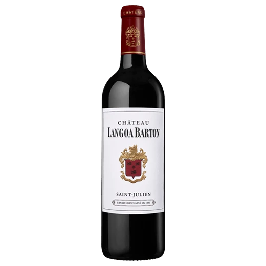 A bottle of 2015 Château Langoa Barton Grand Cru Classé En 1855 750ml Red Wine
