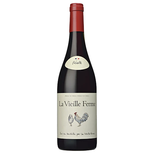A bottle of 2023 La Vieille Ferme Côtes du Ventoux Rouge 750ml Red Wine