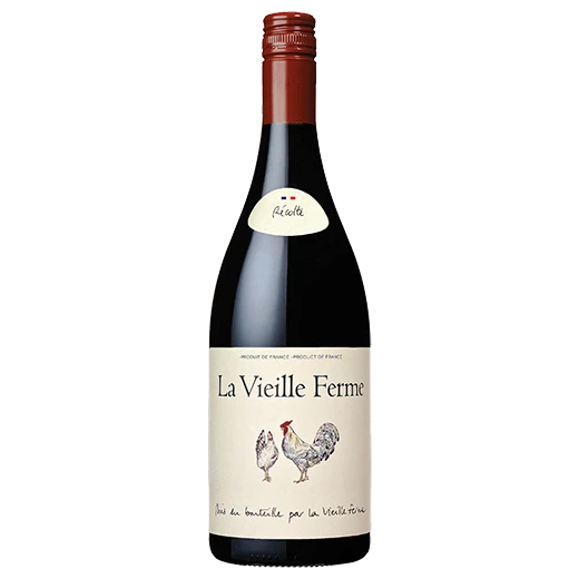 A bottle of 2023 La Vieille Ferme Rouge 1500ml Red Wine