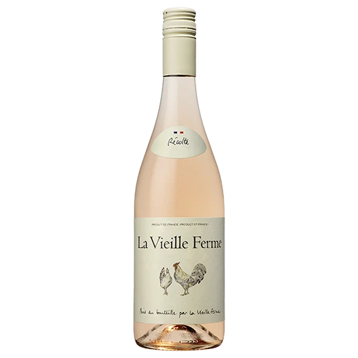 A bottle of 2024 La Vieille Ferme Rosé 750ml Red Wine