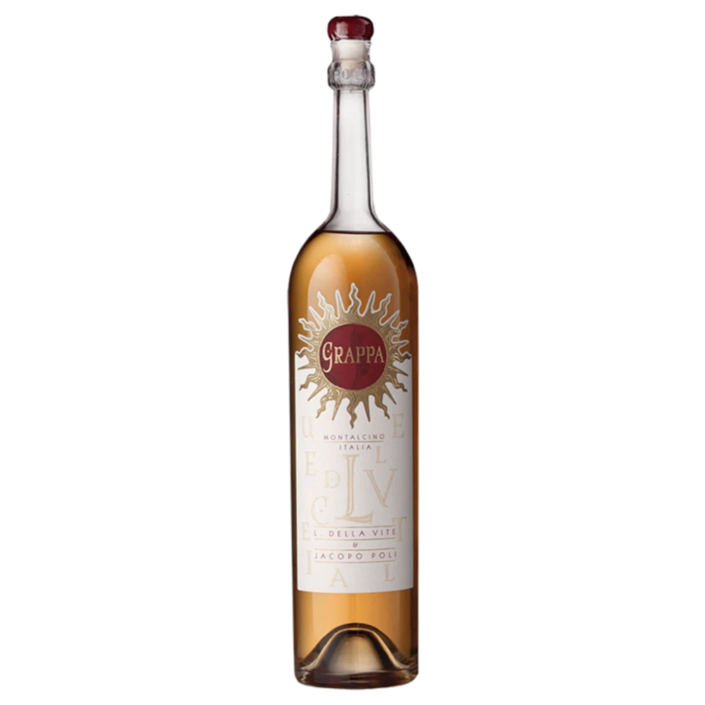 A bottle of Tenuta Luce & Jacopo Poli Grappa NV 500ml