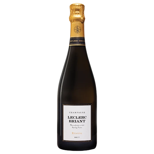 A bottle of NV Champagne Leclerc Briant Brut Réserve 750ml Sparkling Wine