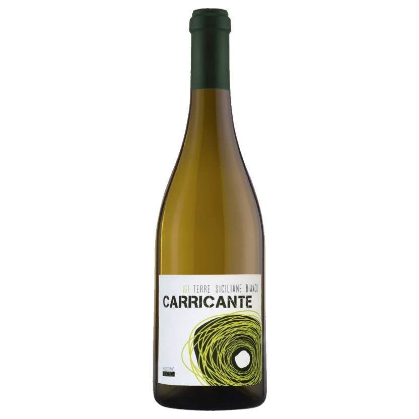 A bottle of Massimo Lentsch Carricante IGT 2021 750ml White Wine