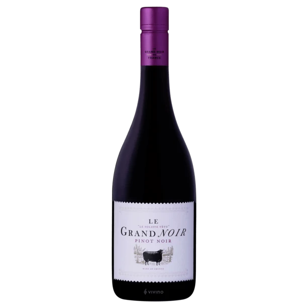 A bottle of 2023 Le Grand Noir Pinot Noir 750ml Red Wine