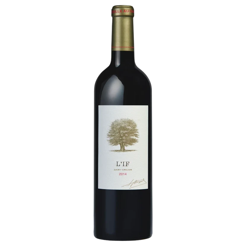 A bottle of 2017 L'If 750ml Red Wine