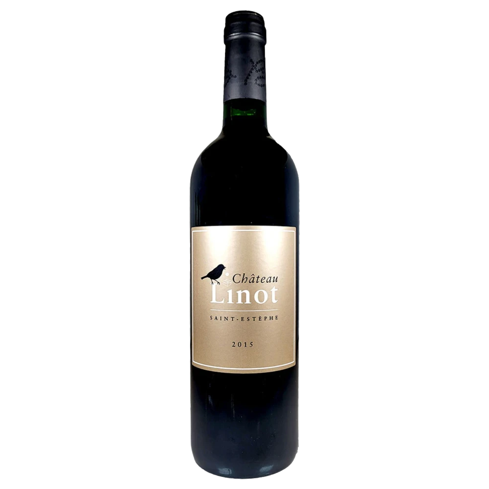 A bottle of 2020 Château Linot 750ml Red Wine