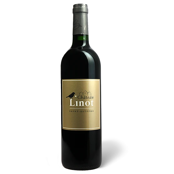 A bottle of 2021 Château Linot Saint Estèphe 750ml Red Wine