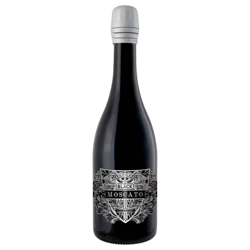 A bottle of Lisa Mcguigan Black Moscato Blaec NV 750ml White Wine