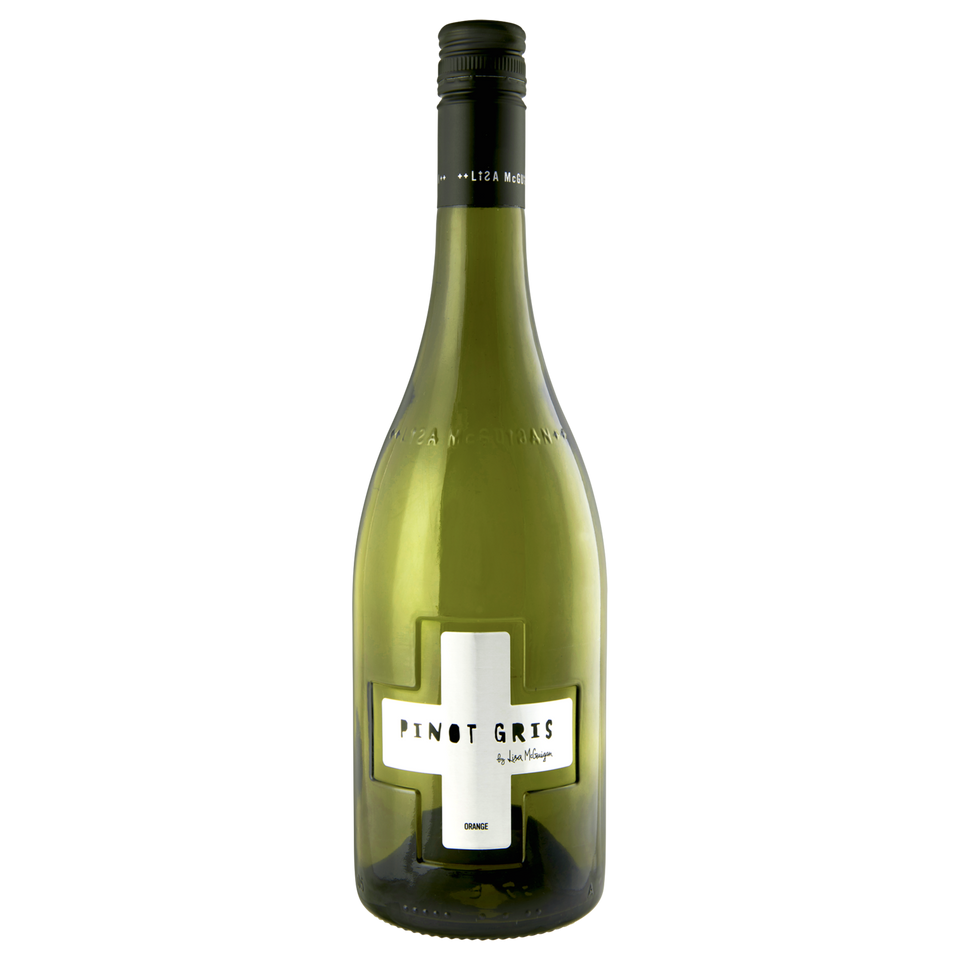 A bottle of 2019 Lisa Mcguigan Pinot Gris Platinum 750ml White Wine
