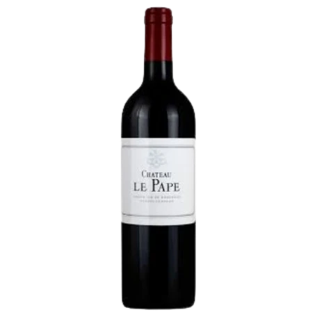 A bottle of 2020 Chateau Le Pape 3000ml Red Wine