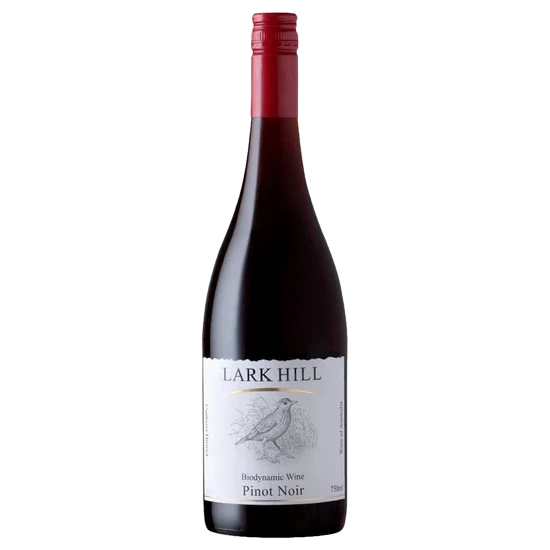A bottle of 2023 Lark Hill Vineyard Pinot Noir 750ml Red Wine