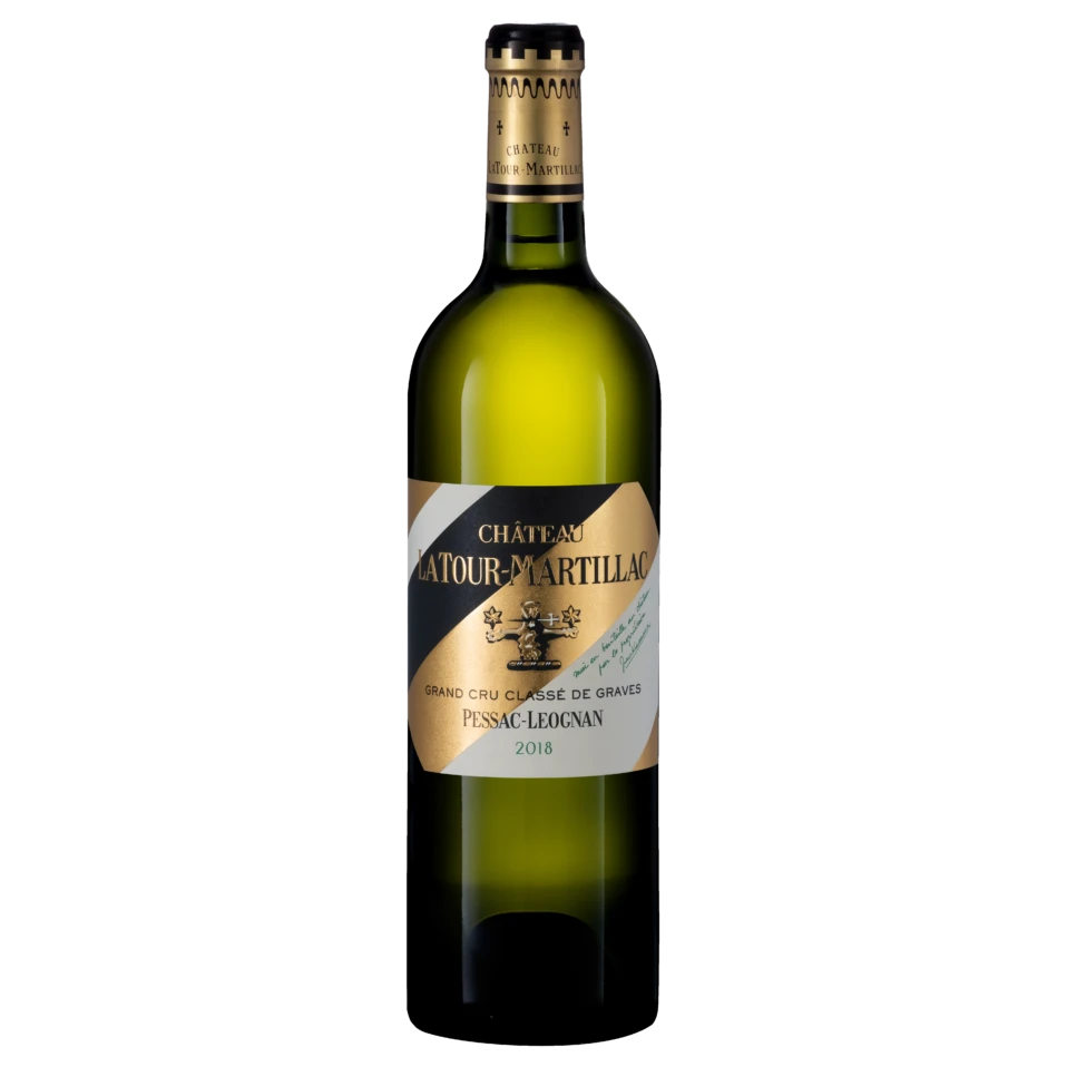 A bottle of 2020 Chateau Latour Martillac White 750ml White Wine