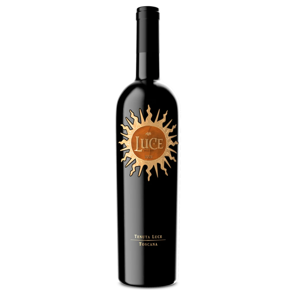 A bottle of 2021 Luce 1500ml Red Wine