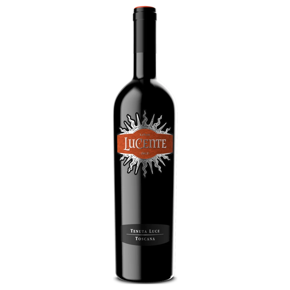 A bottle of 2022 Tenuta Luce 'Lucente' Toscana IGT 750ml Red Wine