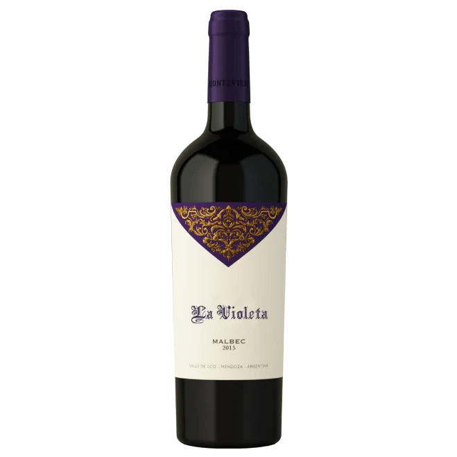 A bottle of La Violeta 2015 750ml Red Wine
