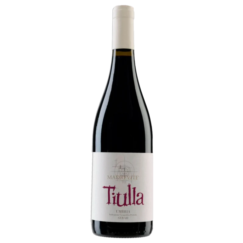 A bottle of Madrevite Syrah Tiulla IGP 2019 750ml Red Wine
