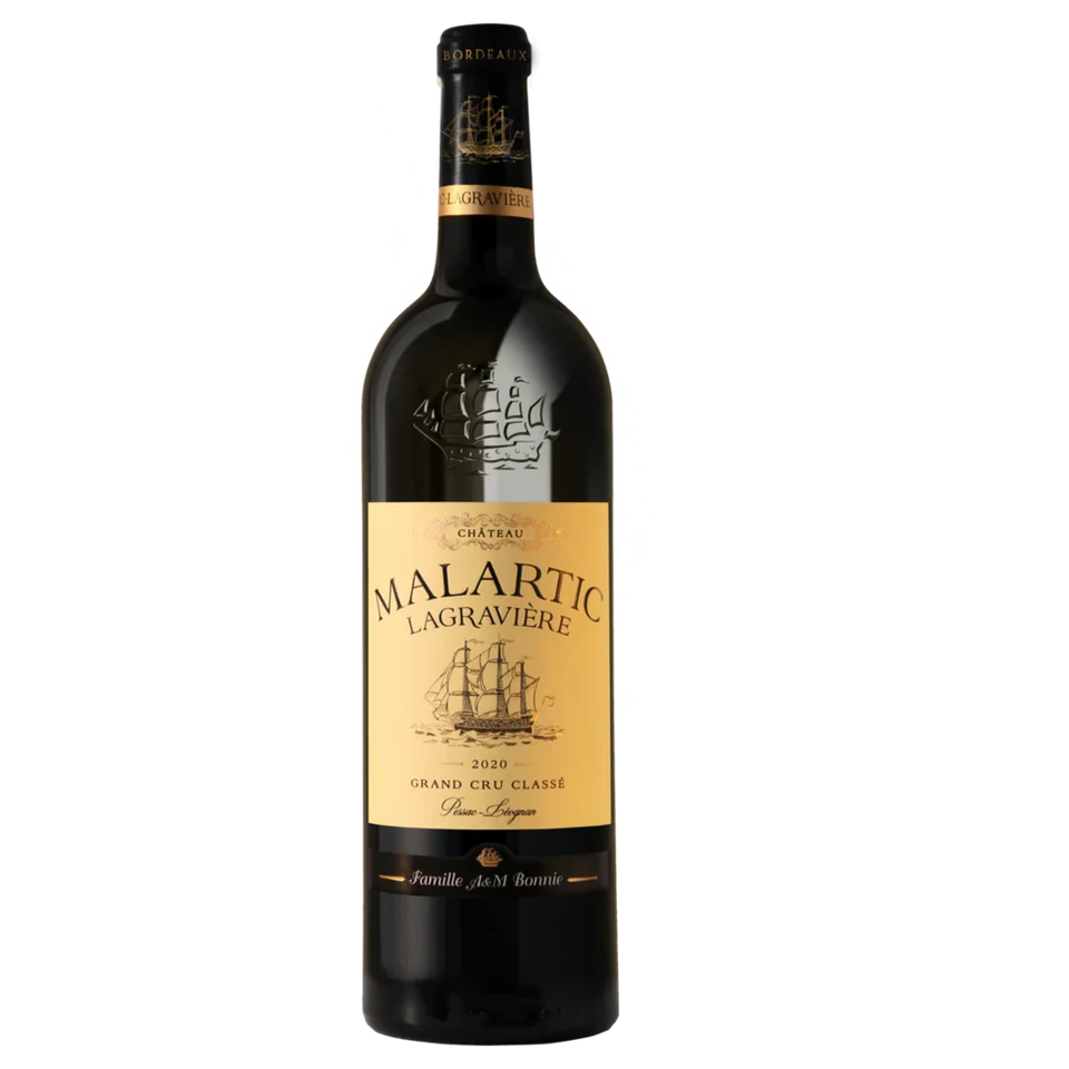 A bottle of 2016 Chateau Malartic Lagraviere 750ml Red Wine
