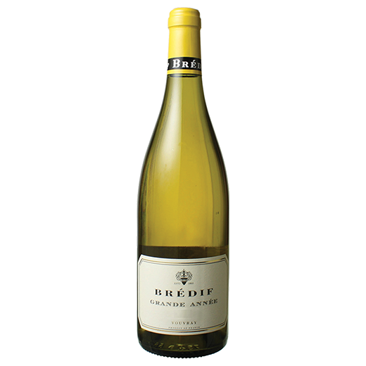 A bottle of 2010 Marc Brédif Vouvray Grande Année Museum Release 750ml White Wine