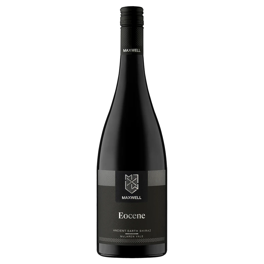 A bottle of 2023 Maxwell Eocene Ancient Earth Shiraz 750ml Red Wine