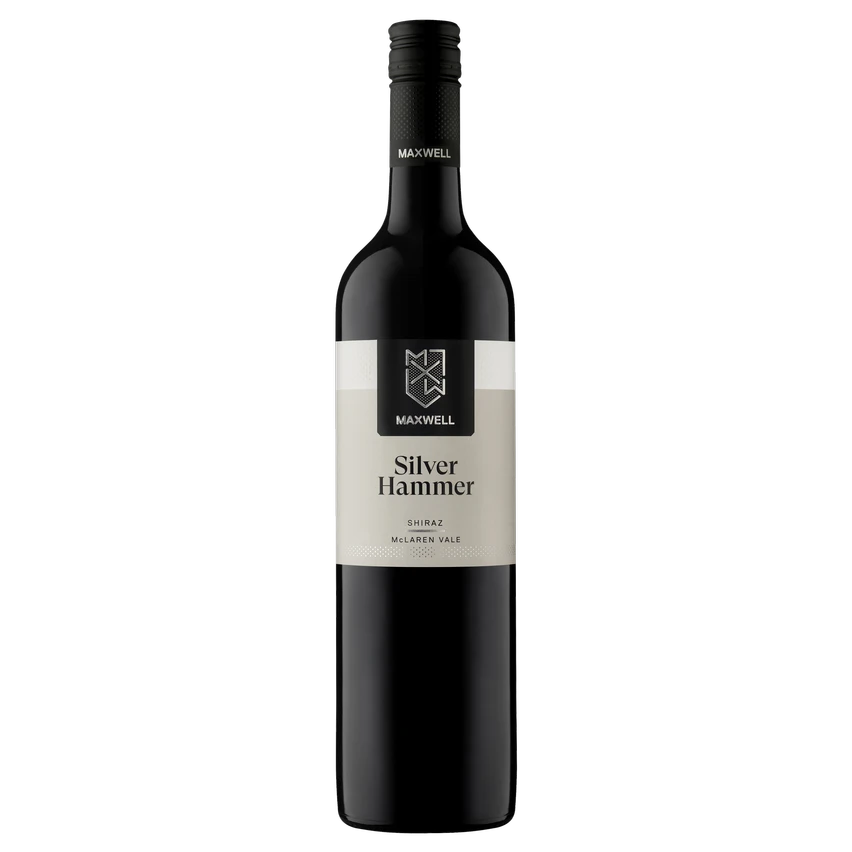 A bottle of 2022 Maxwell Silver Hammer Shiraz 750ml Red Wine