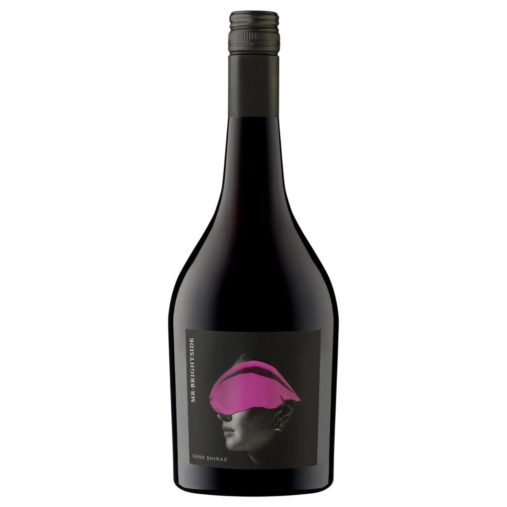 A bottle of Mr Brightside Preservative Free Shiraz 2024 750ml Red Wine