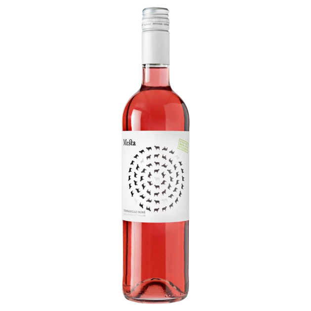 A bottle of 2023 Mesta Tempranillo Rose 750ml Rose Wine