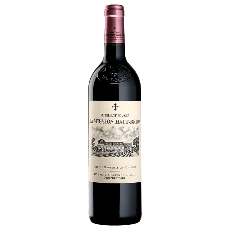 A bottle of 2015 Chateau La Mission Haut Brion 750ml Red Wine