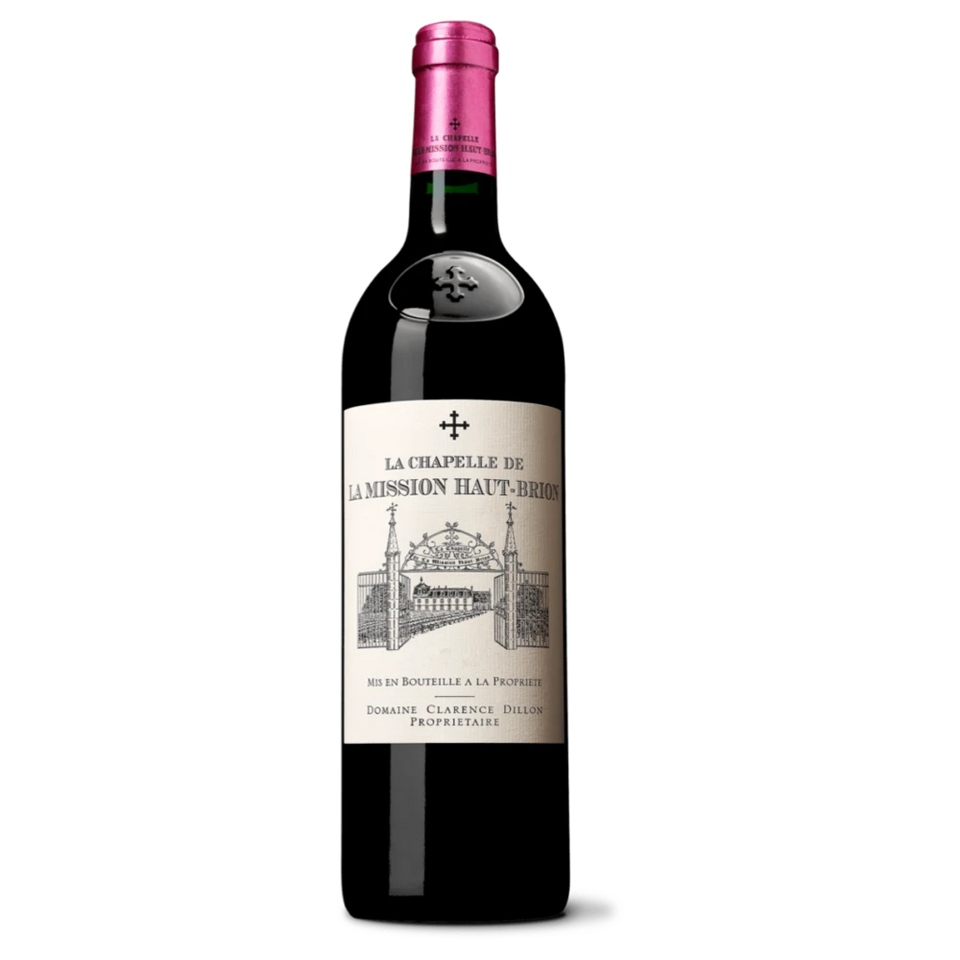 A bottle of 2022 Chateau La Mission Haut Brion 750ml Red Wine