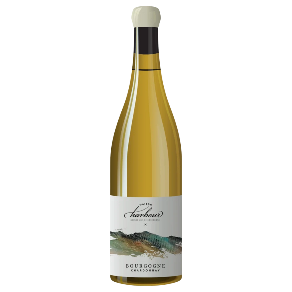 A bottle of 2022 Maison Harbour Bourgogne Cote D'or Chardonnay 750ml White Wine