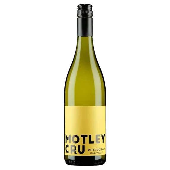 A bottle of 2024 Motley Cru Chardonnay 750ml White Wine