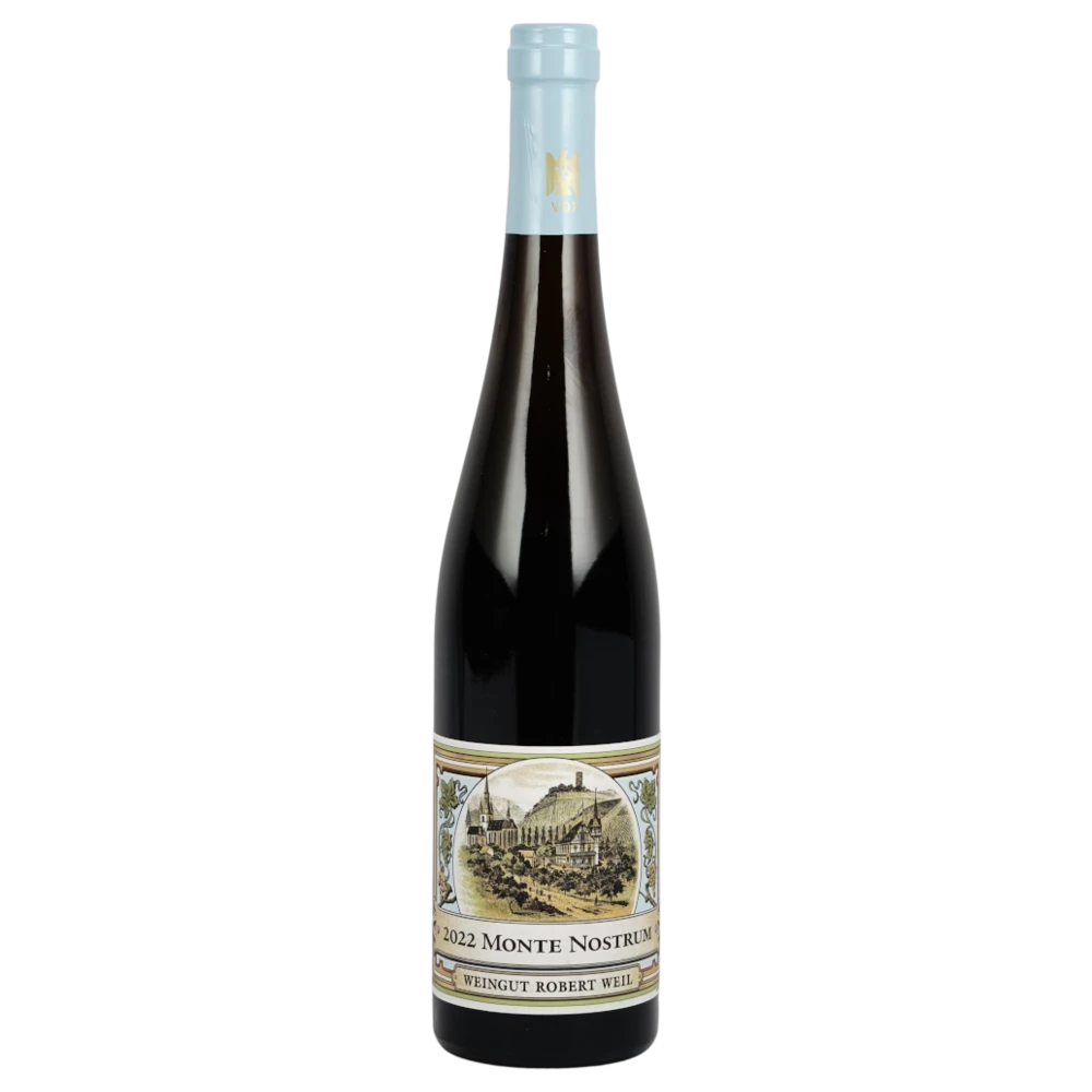 A bottle of 2022 Monte Nostrum Robert Weil Trocken 750ml White Wine