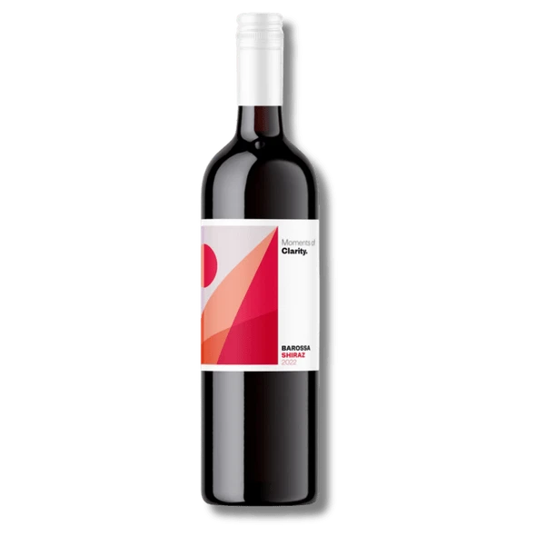 A bottle of 2022 Moments of Clarity Shiraz 750ml Red Wine
