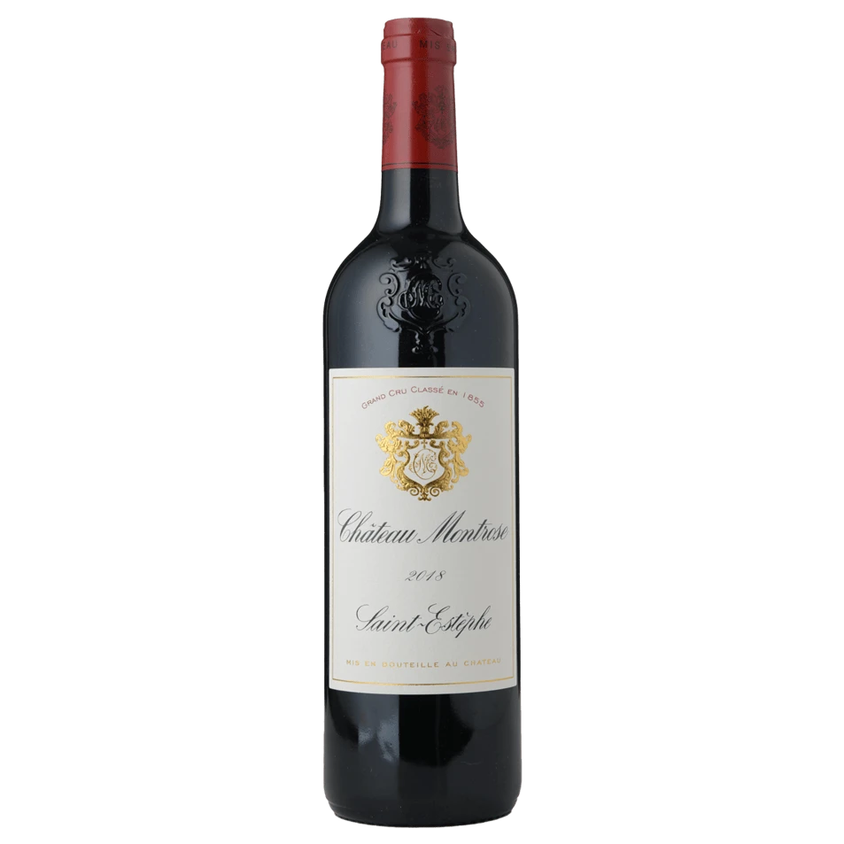 A bottle of 2018 Chateau Montrose 750ml Red Wine
