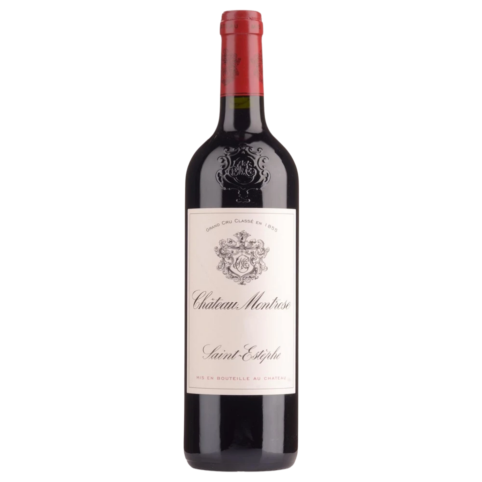 A bottle of 2018 Chateau Montrose 6000ml Red Wine