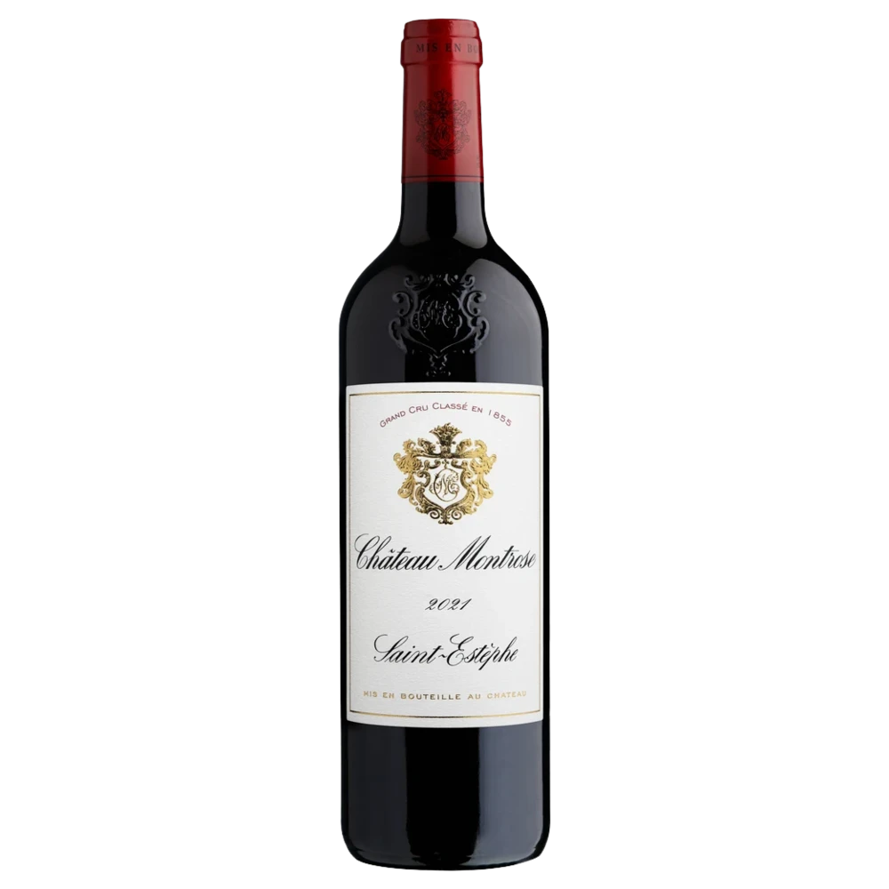 A bottle of 2022 Chateau Montrose 750ml Red Wine